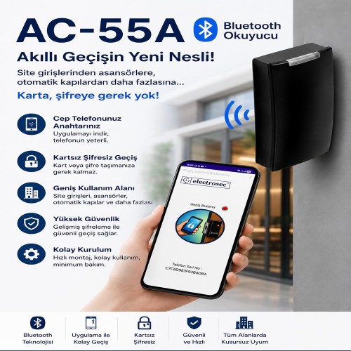 Akıllı Telefon Geçiş Kontrol Paneli