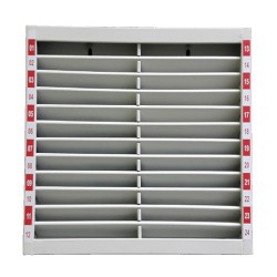 Masa Üstü Ziyaretçi Kart Dolapları Metal