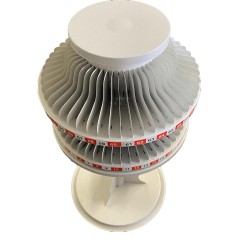 Dönerli Ayaklı Katlı Kart Dolabı