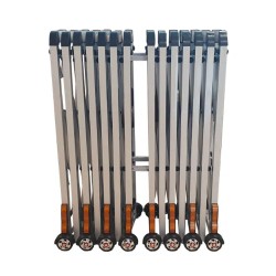 Katlanabilir Sürgülü Akordiyon Bariyer Sistemi